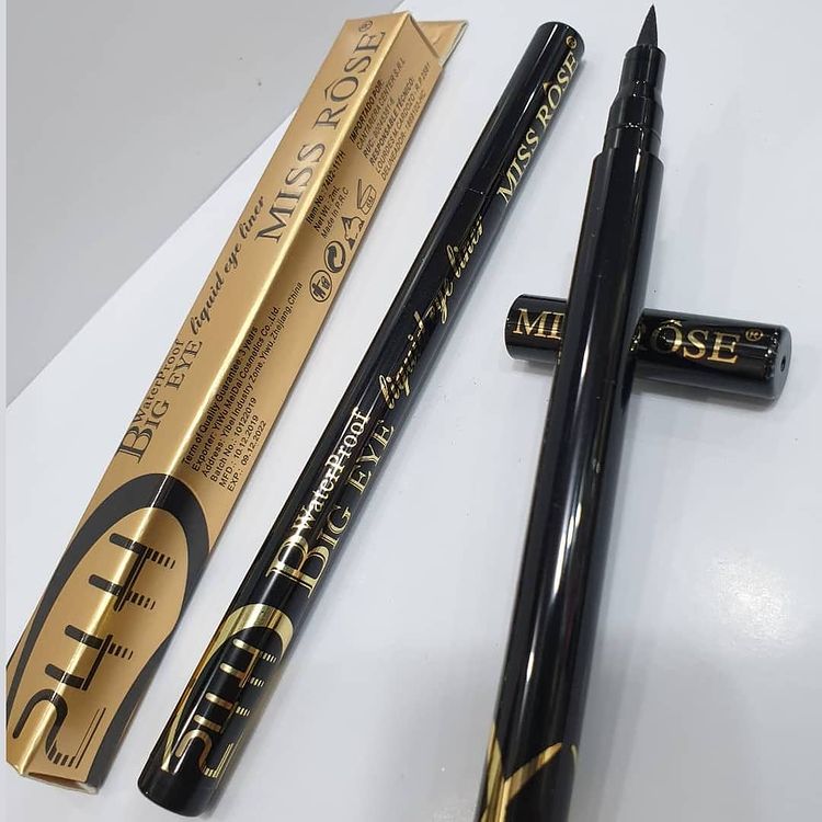 Miss Rose Liquid Eyeliner - Big Eye Waterproof - 2ml