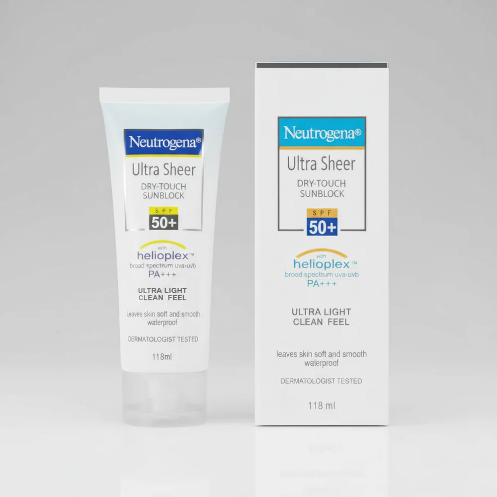 Neutrogena Ultra Sheer Dry-Touch Sunblock With SPF 50+ - 118ml