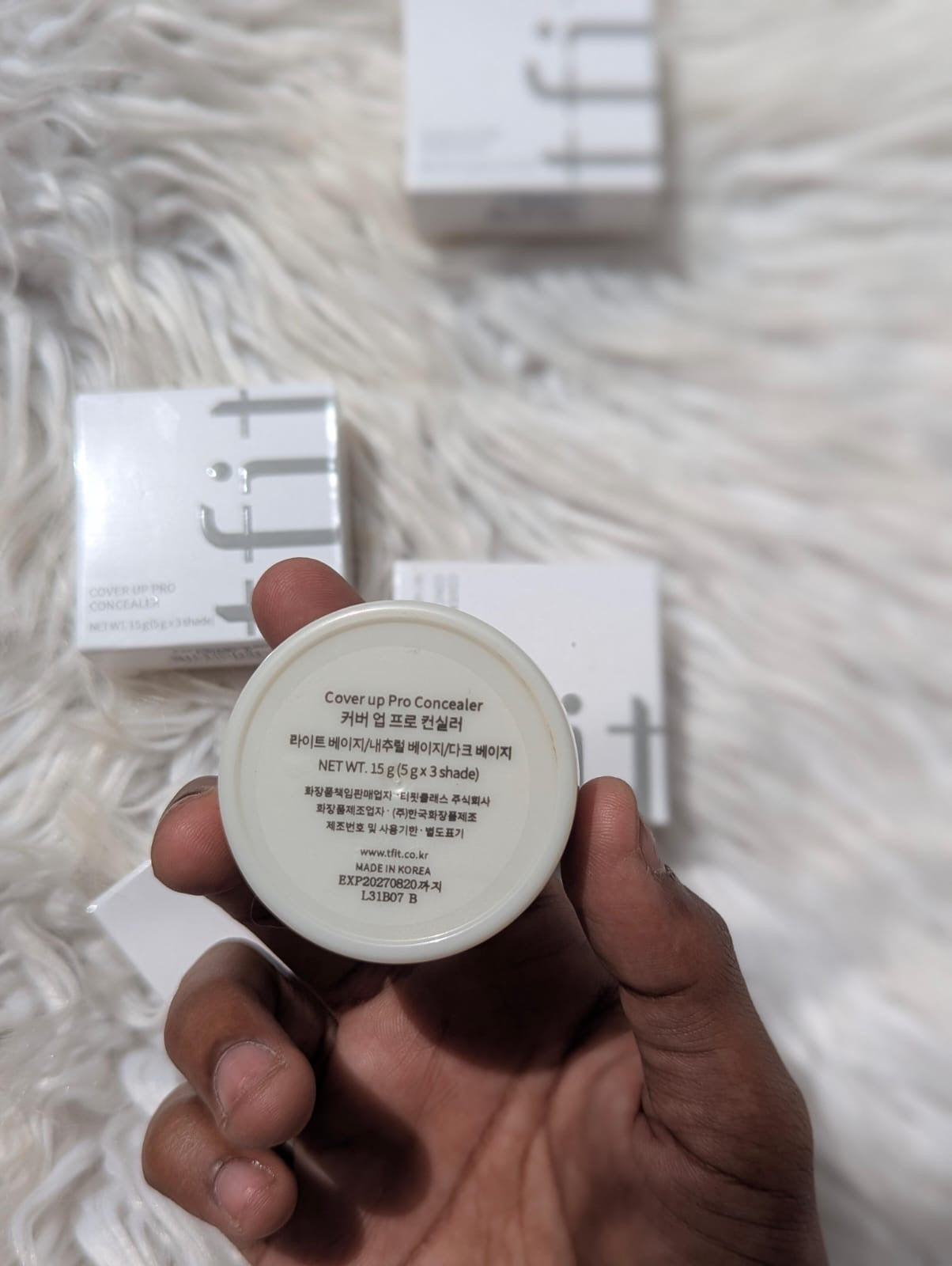 TFIT Cover Up Pro Concealer
Made in Korea 🇰🇷
