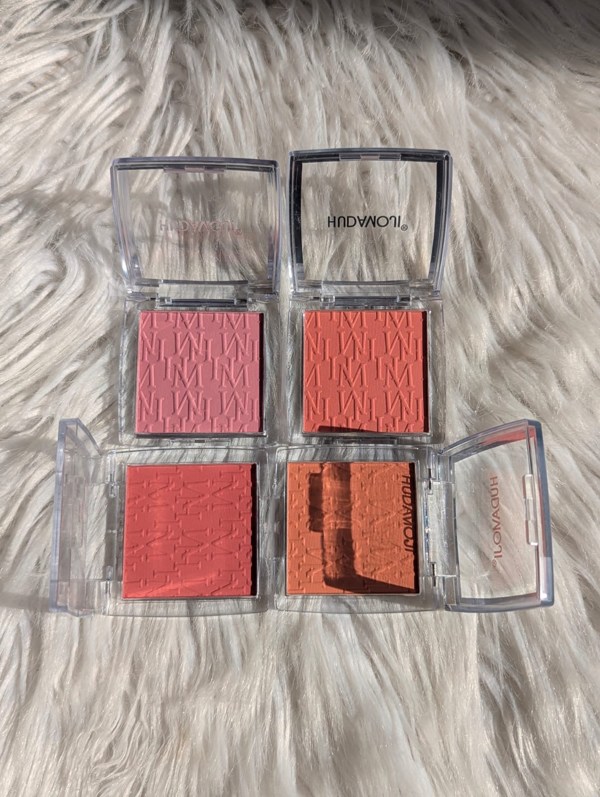Hudamoji matte blusher
4pcs set