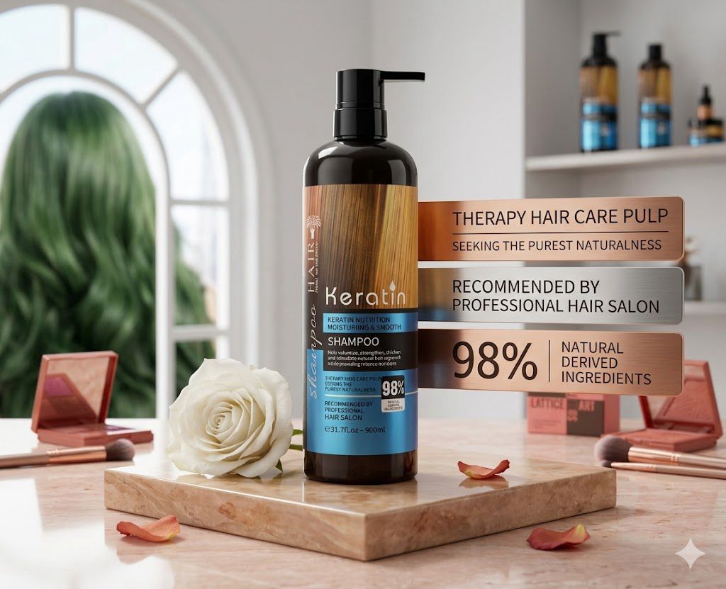 Keratin Nutrition Moisturising And Smooth Shampoo - 900ml