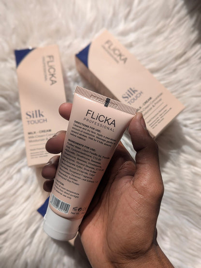 Original Flicka Silk Touch milk cream Moisturiser & Primer
Made in India 🇮🇳