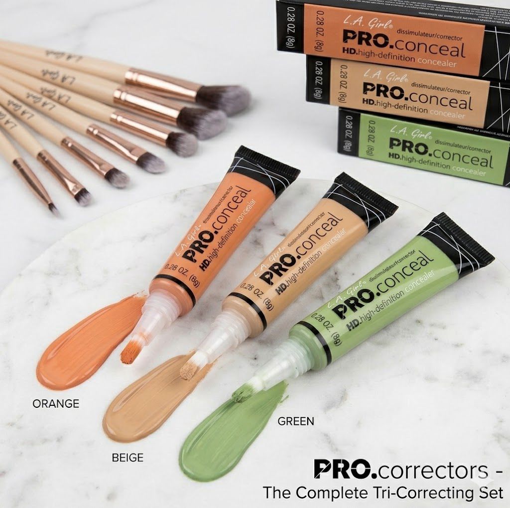 Original L.A. Girl's Pro Concealor 3 Pcs Set