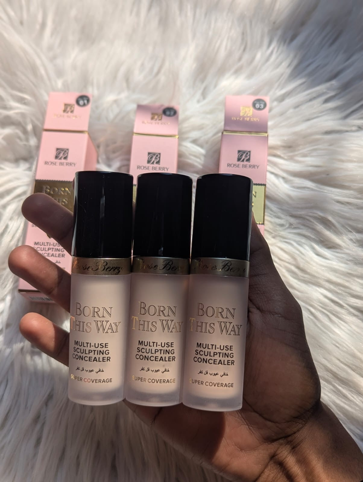 Rose berry concealer