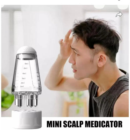 Hair Oil applicator, Scalp Applicator Hair Comb, Ball Root Comb Applicator Bottle Scalp Massager For Hair Growth, Portable Mini Massager Brush Handheld Hair Oil Applicator Comb (Pack Of 1)