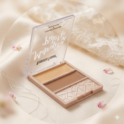 Romantic Flower 
2 color concealer & highlighter