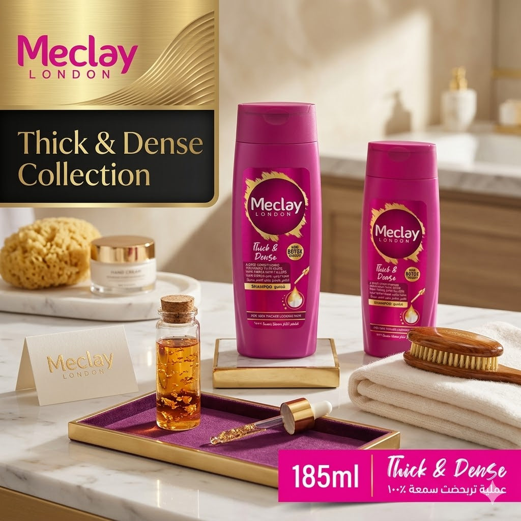 Meclay London - Thick & Dense Shampoo 185ml