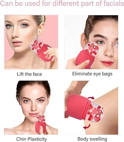 Ice Face Roller Mold – Reusable Silicone Beauty Cube For Glowing Skin