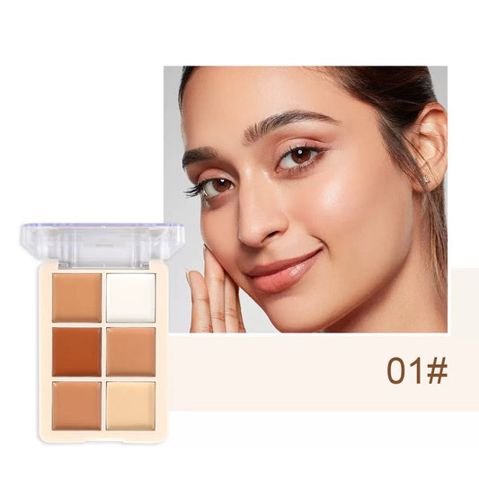 MSYAHO 6 Colors Concealer Pallets