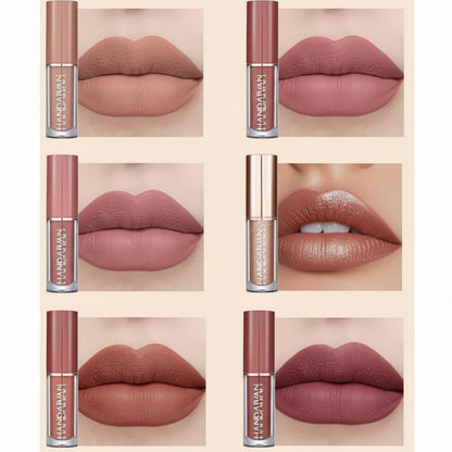 Handaiyan Matte Liquid Lipstick & Gloss - 12 Pcs Set