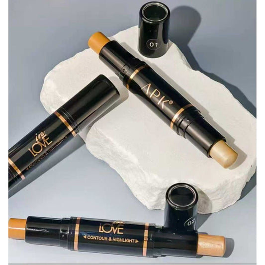 Apk in love Ultra HD Long Lasting Duo Contour & Highlighter Stick
