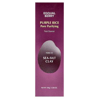Purple Rice Pore Purifying Pack Cleanser, 4.58 oz (130 g)