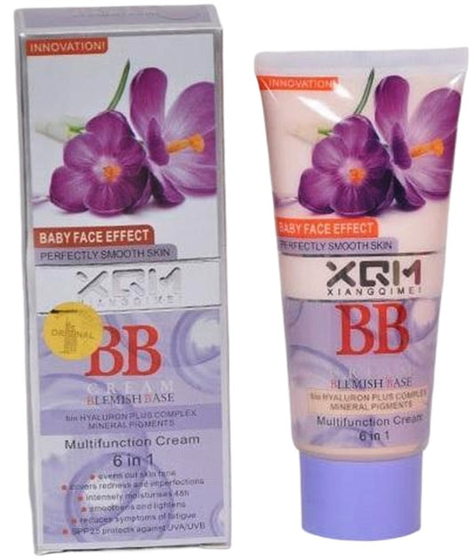 XQM BB Peach / Olive / Lavender Cream Crocus Blemish Base Multiplication 6 in 1 BB Cream
