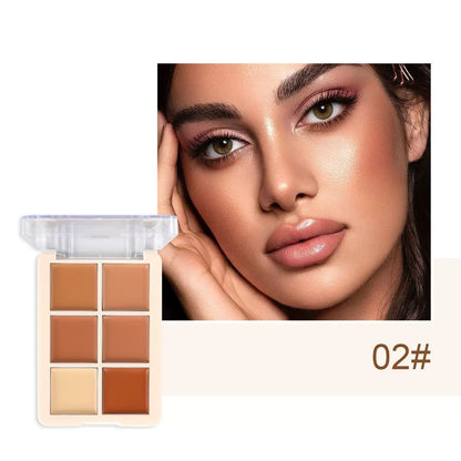 MSYAHO 6 Colors Concealer Pallets