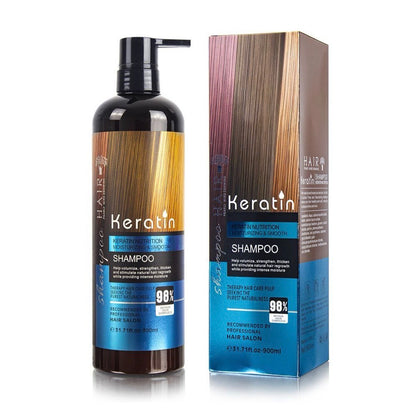 Keratin Nutrition Moisturising And Smooth Shampoo - 900ml