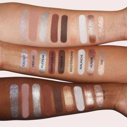 Hudamoji Icy Nude Eyeshadow Palette – 18 Shades of Matte & Shimmer