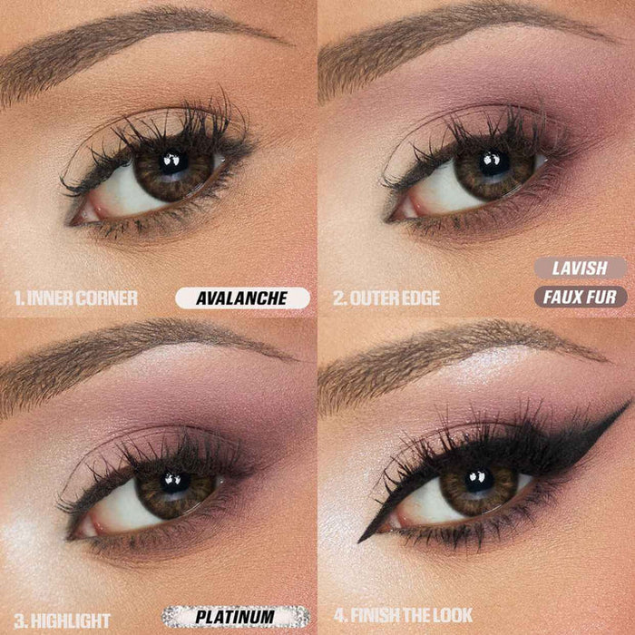 Hudamoji Icy Nude Eyeshadow Palette – 18 Shades of Matte & Shimmer