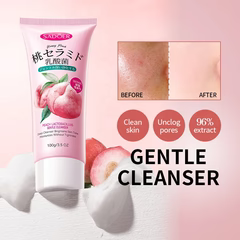 SADOER Organic Fruit Peach Cleanser Oil Control Facial Cleanser - 100gm