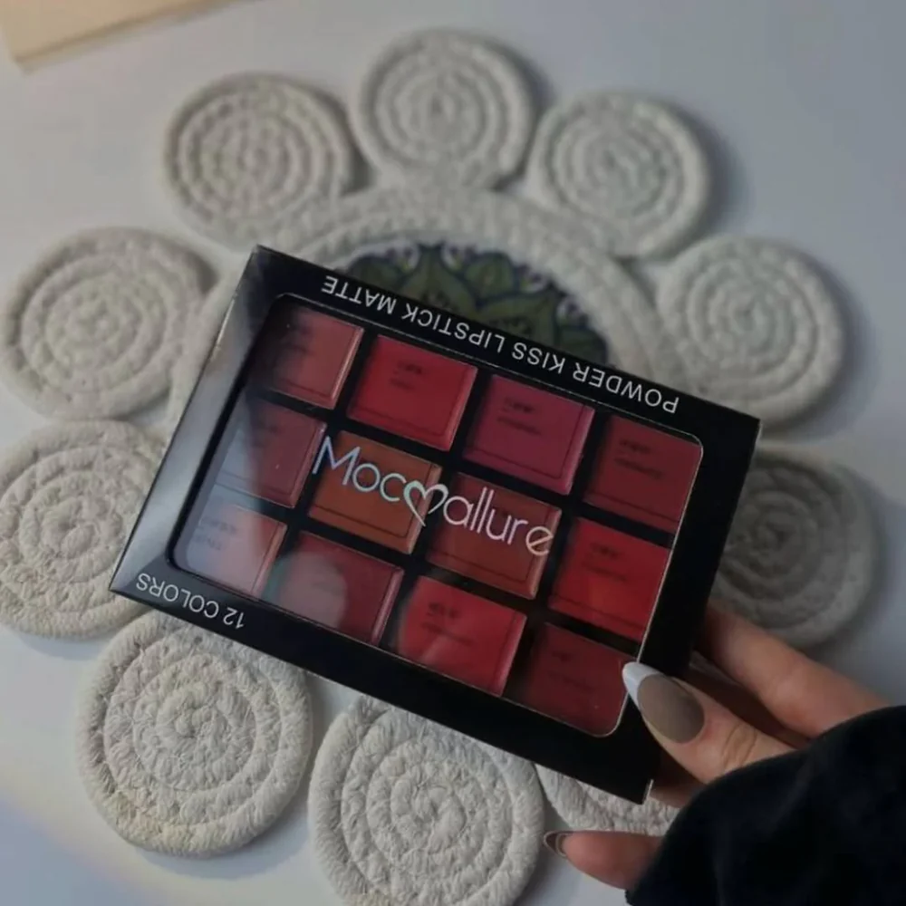 Mocallure Kiss Lipstick Matte Palette - 12 Colors