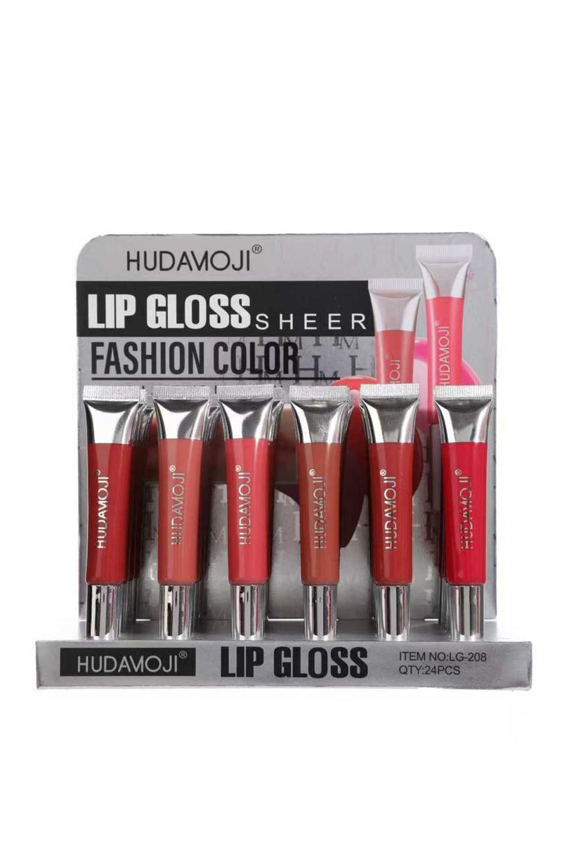 Hudamoji Lip Gloss – Shine & Comfort Collection 6 Pcs Set