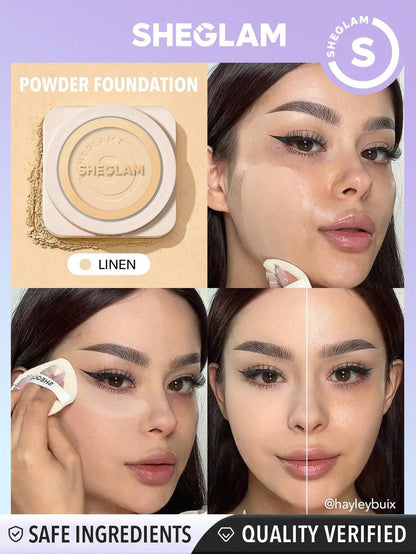 SHEGLAM SKIN FOCUS HIGH COVERAGE COMPACT POWDER