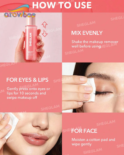 SHEGLAM Clear Away Eye & Lip Makeup Remover