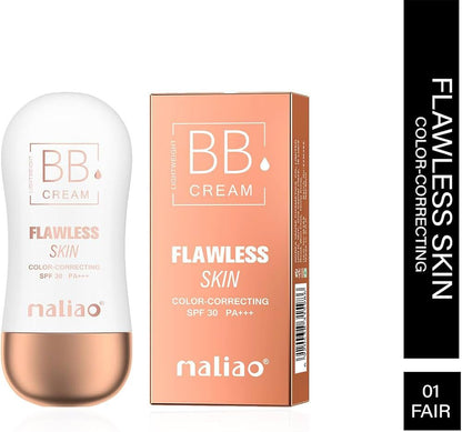 Maliao BB Cream Flawless Skin Color Correcting SPF 30