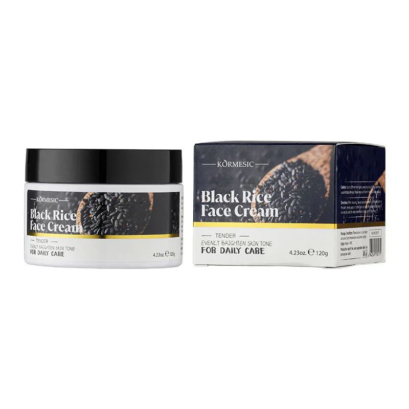 KORMESIC Tender Brighten Skin Tone Black Rice Face Cream - 120g