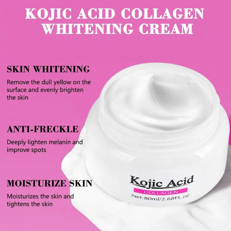 GUANJING KOJIC ACID COLLAGEN FACE CREAM 80ML