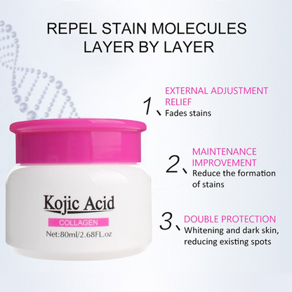 GUANJING KOJIC ACID COLLAGEN FACE CREAM 80ML