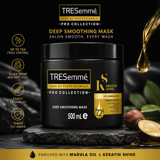 TRESemmé Keratin Shine Deep Smoothing Hair Treatment Mask – 500ml