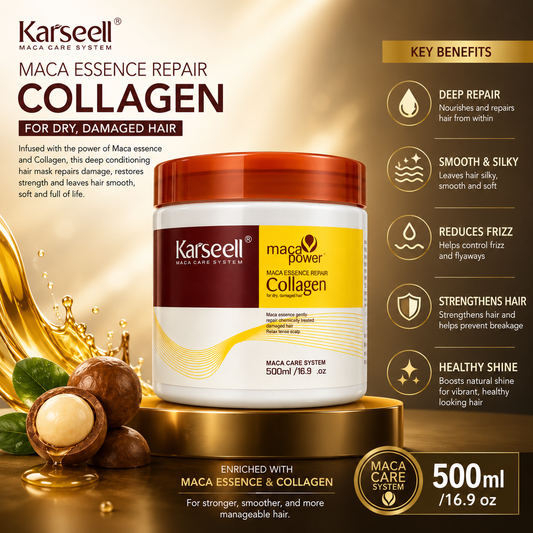 Karseell Collagen Hair Treatment Mask with Maca Essence – 500ml