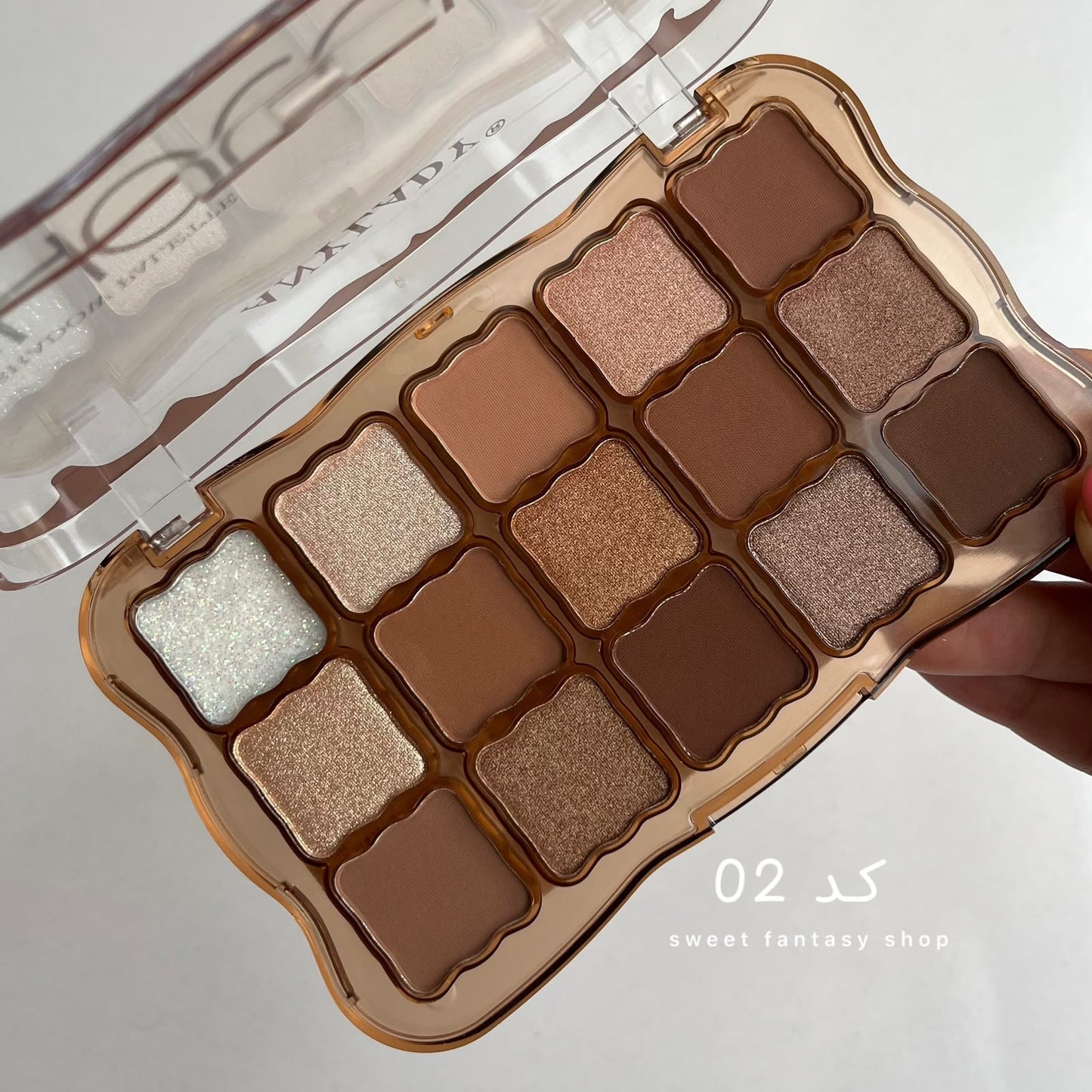 ANYLADY CHOCOLATE EYESHADOW PALETTE