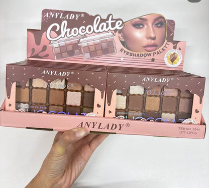 ANYLADY CHOCOLATE EYESHADOW PALETTE
