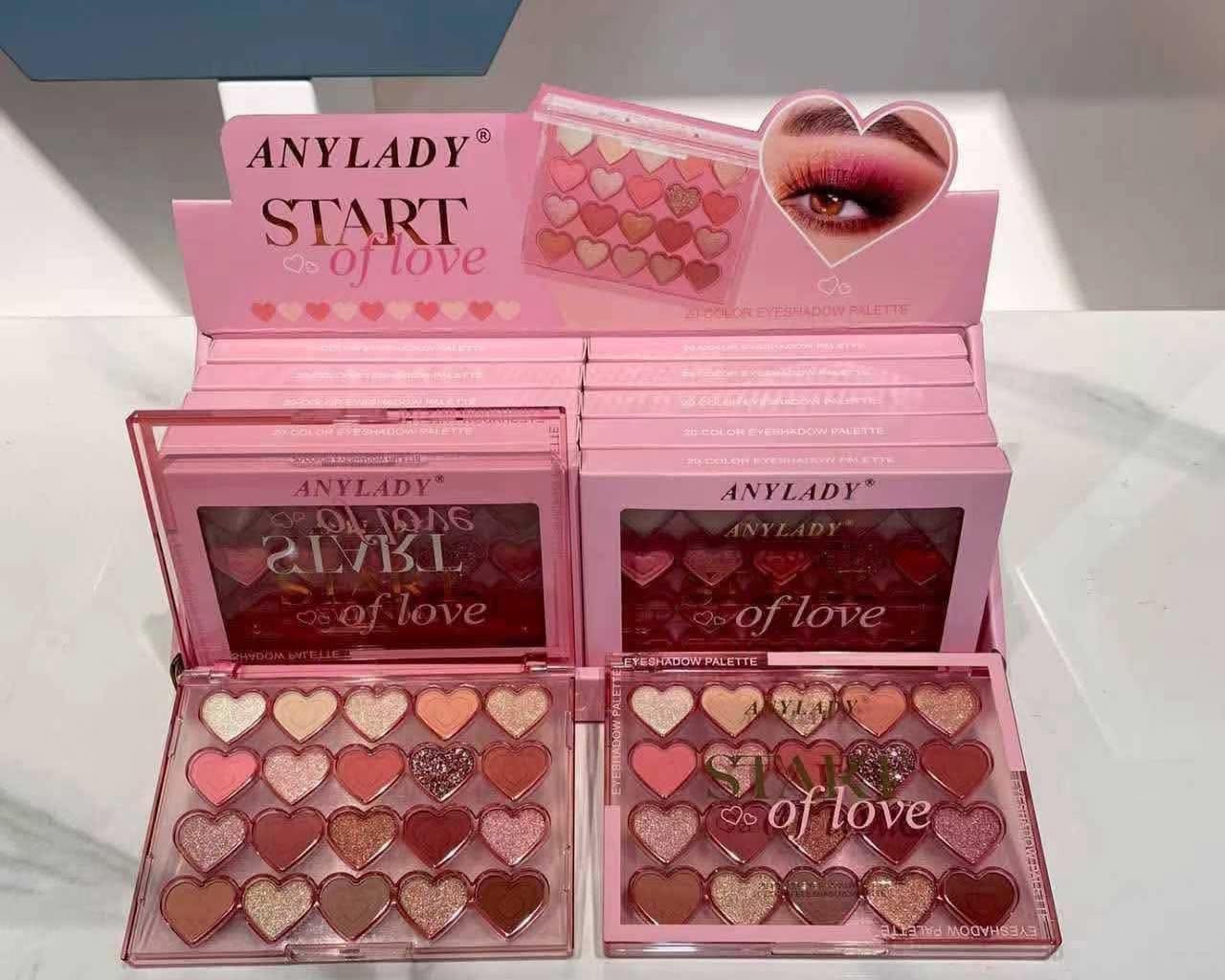 ANYLADY 20 Color START OF LOVE EYESHADOW PALETTE
