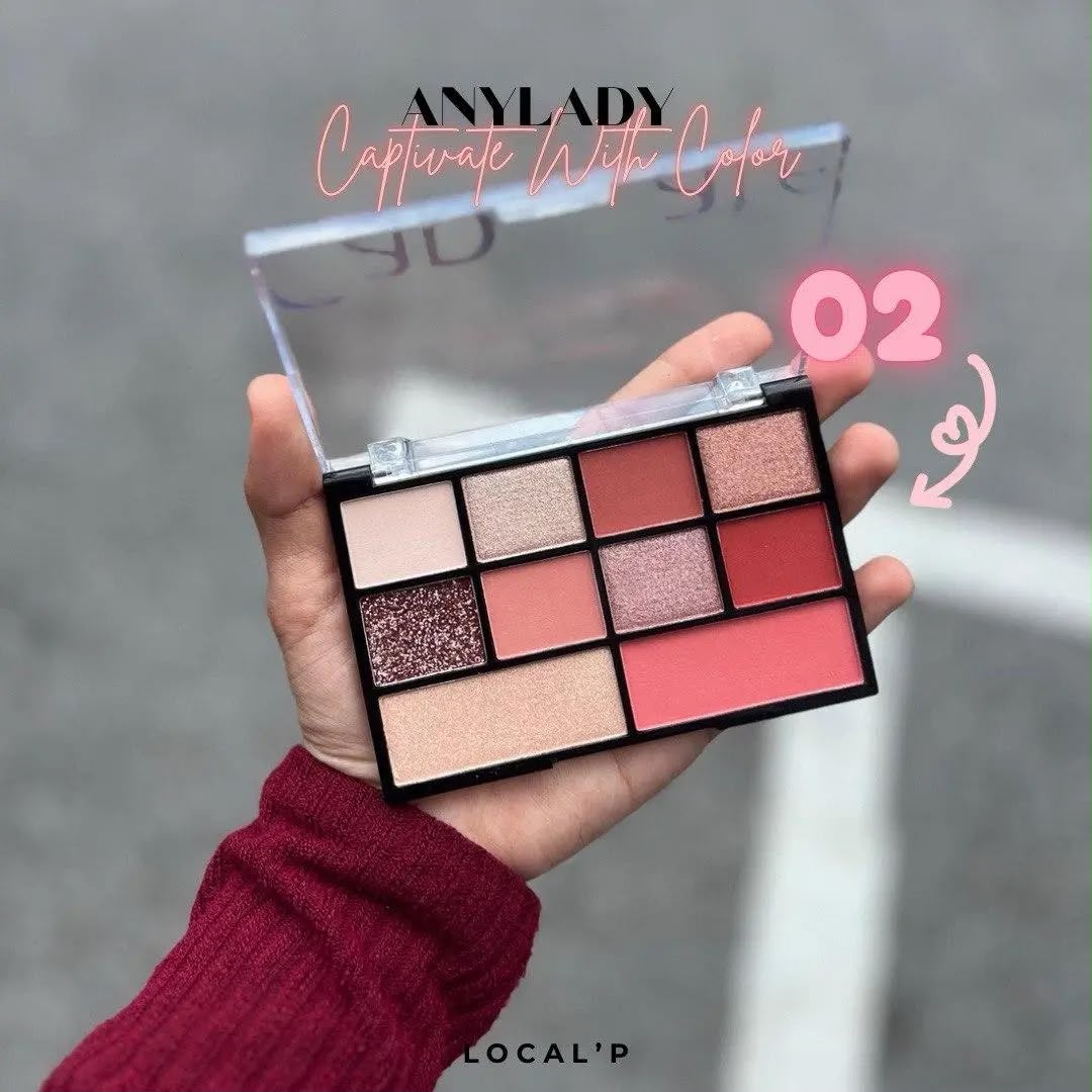 ANYLADY CAPTIVATE EYESHADOW PALETTE
