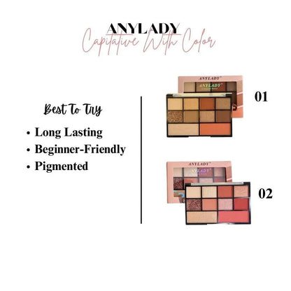 ANYLADY CAPTIVATE EYESHADOW PALETTE