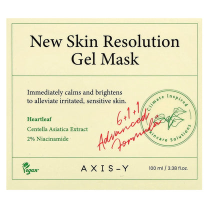 Axis-Y - New Skin Resolution Gel Mask - 100ML