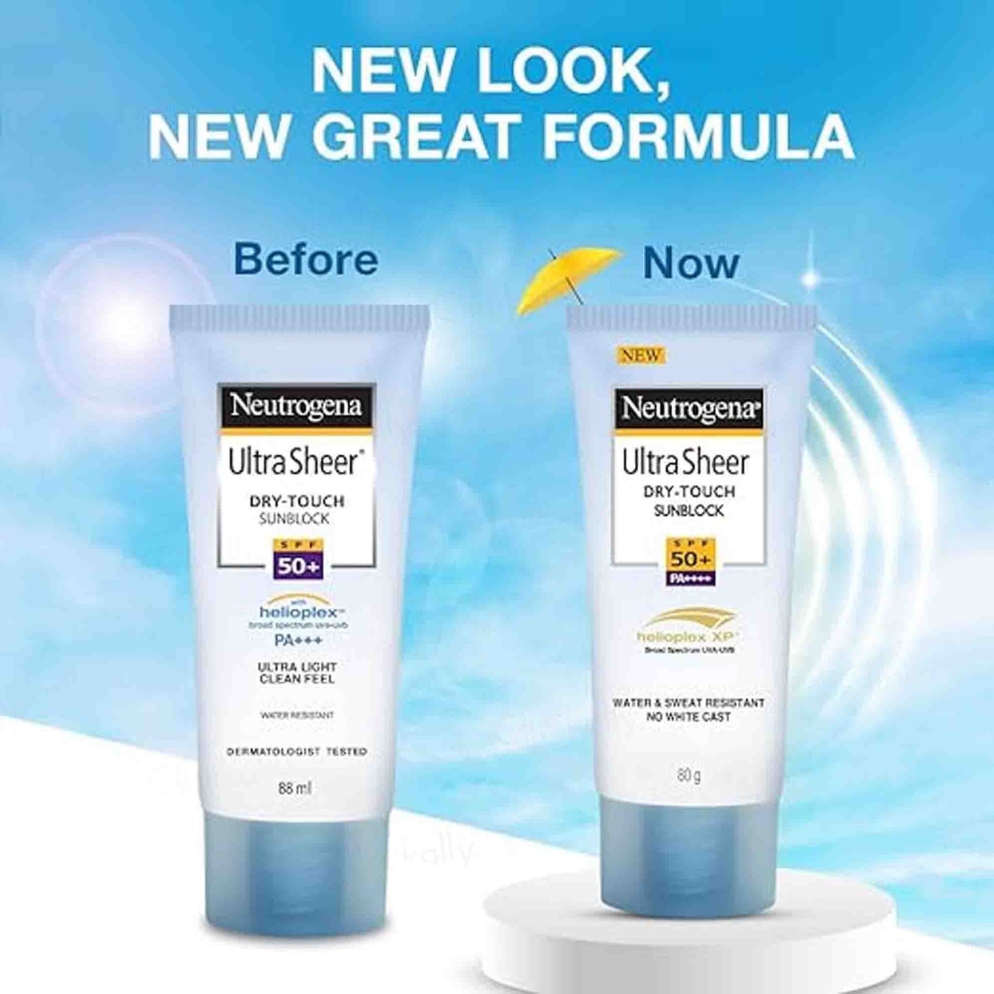 Neutrogena Ultra Sheer Dry-Touch Sunblock SPF 50+ PA+++ with Helioplex
