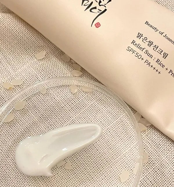 BEAUTY OF JOSEON RELIEF SUN : RICE + PROBIOTICS SUNSCREEN SPF50+ PA++++