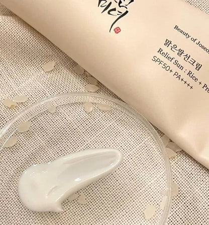 BEAUTY OF JOSEON RELIEF SUN : RICE + PROBIOTICS SUNSCREEN SPF50+ PA++++