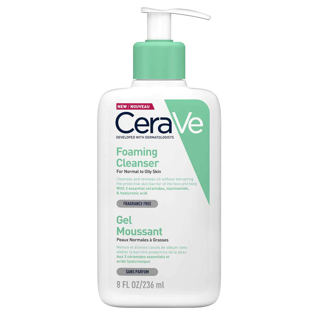 CeraVe Foaming Facial Cleanser (Normal to Oily Skin)