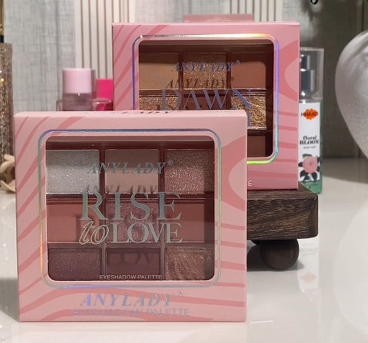 ANYLADY Rise to Love & Dawn to Charm 9 Color Palette
