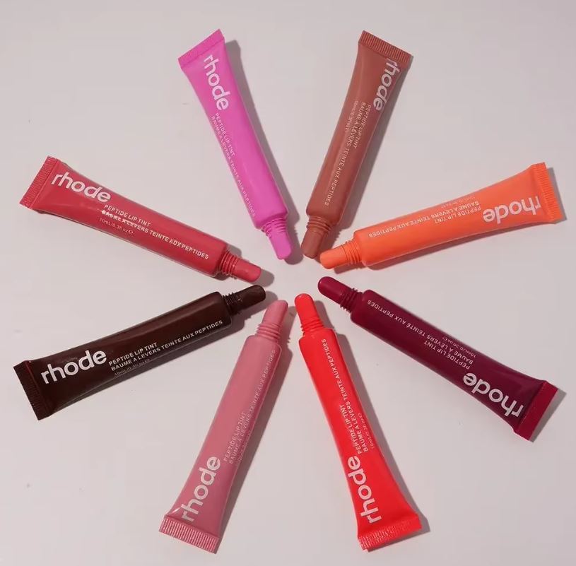 RHODE Punk Dark Brown Lip Gloss Lip Tint Long Lasting Moisturizing Nutritious Liquid Lipstick Clear Mineral Lip Oil Makeup