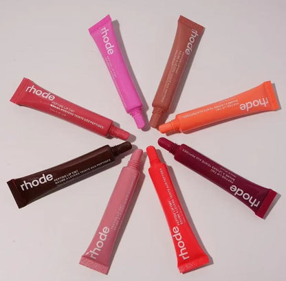 RHODE Punk Dark Brown Lip Gloss Lip Tint Long Lasting Moisturizing Nutritious Liquid Lipstick Clear Mineral Lip Oil Makeup