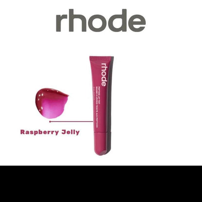 RHODE Punk Dark Brown Lip Gloss Lip Tint Long Lasting Moisturizing Nutritious Liquid Lipstick Clear Mineral Lip Oil Makeup