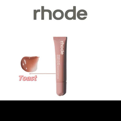RHODE Punk Dark Brown Lip Gloss Lip Tint Long Lasting Moisturizing Nutritious Liquid Lipstick Clear Mineral Lip Oil Makeup