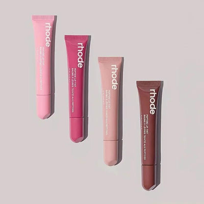 RHODE Punk Dark Brown Lip Gloss Lip Tint Long Lasting Moisturizing Nutritious Liquid Lipstick Clear Mineral Lip Oil Makeup
