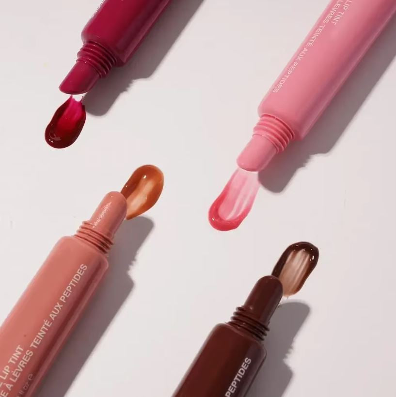 RHODE Punk Dark Brown Lip Gloss Lip Tint Long Lasting Moisturizing Nutritious Liquid Lipstick Clear Mineral Lip Oil Makeup