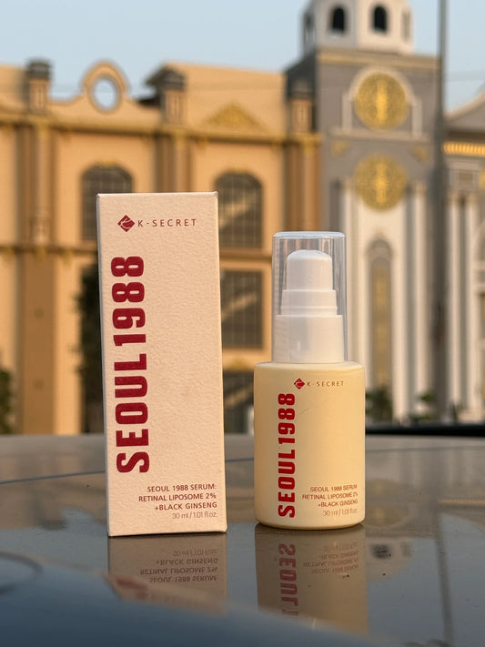 K-SECRET SEOUL 1988 Retinal Liposome 2% + Black Ginseng Face Serum 30ml